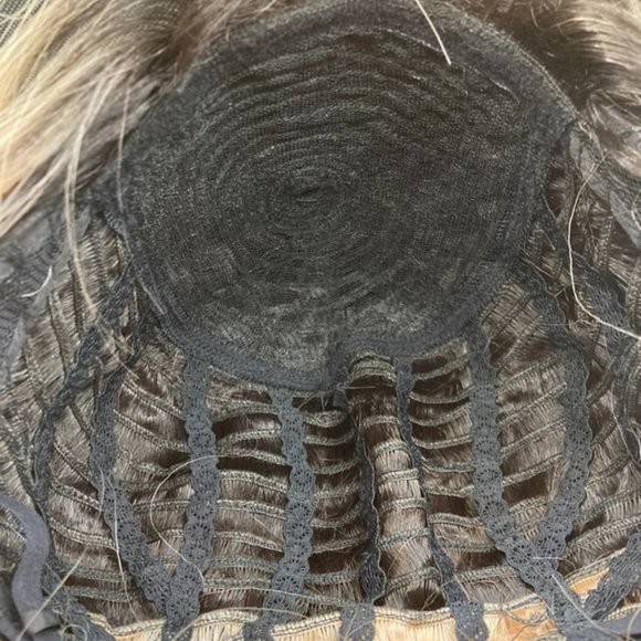 Peach Wig with Air Bangs - Picture 12 of 12